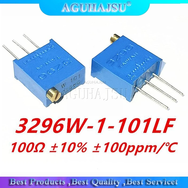 10 шт. 3296W-1-101LF 3296W 100 Ом 101 3296W-1-101 3296W-101 W101 Подстроечный резистор подстроечный потенциометр
10 шт. 3296W-1-101LF 3296W 100 Ом 101 3296W-1-101 3296W-101 W101 Подстроечный резистор подстроечный потенциометр