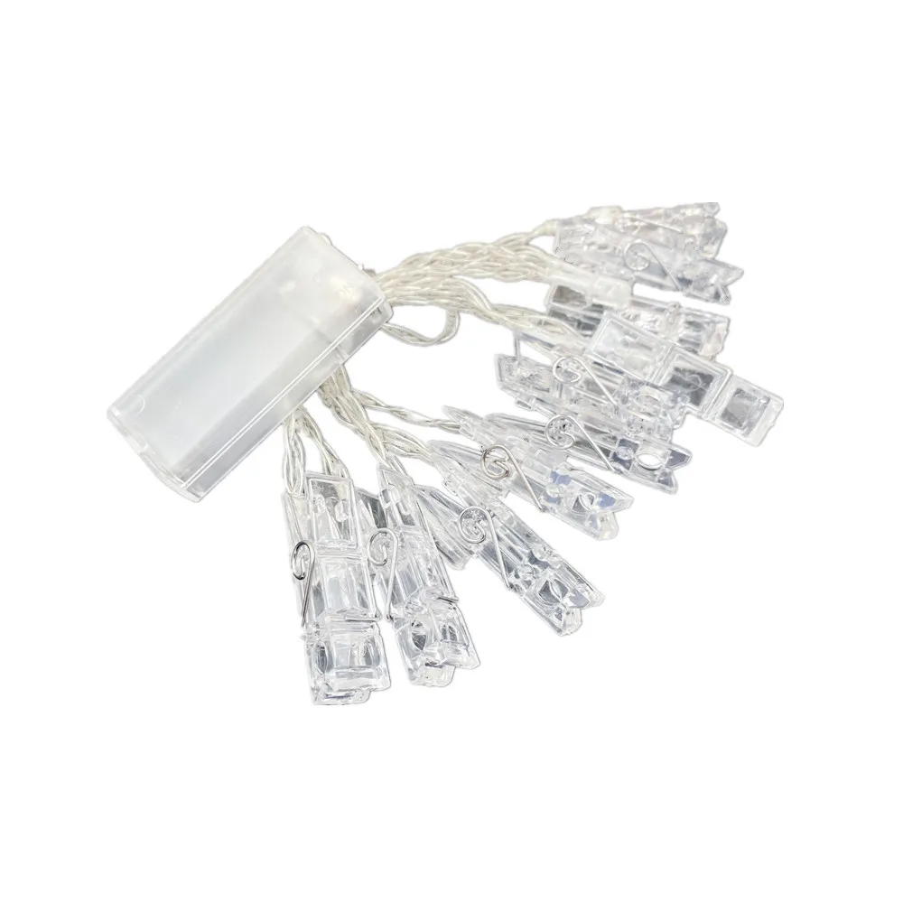 20LED Photo Clip LED String Lights Garlands Battery Fairy Holiday Lights Decoration DIY Personalized for Wedding Party Home
20LED Photo Clip LED String Lights Garlands Battery Fairy Holiday Lights Decoration DIY Personalized for Wedding Party Home