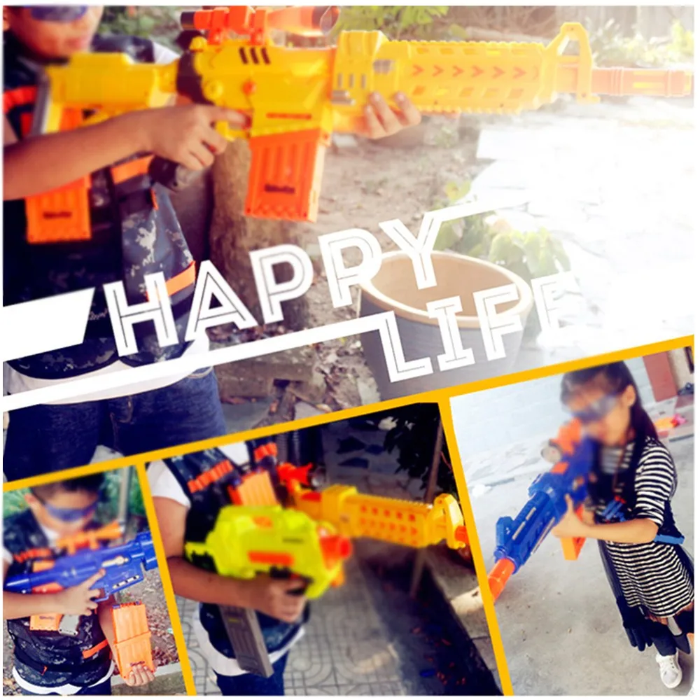 Electric Submachine Gun Toy Suit for NERF Soft Bullet Gun Rival Elite Series Outdoor Fun & Sports Toy Gun Gift for Kids Boys
Electric Submachine Gun Toy Suit for NERF Soft Bullet Gun Rival Elite Series Outdoor Fun & Sports Toy Gun Gift for Kids Boys