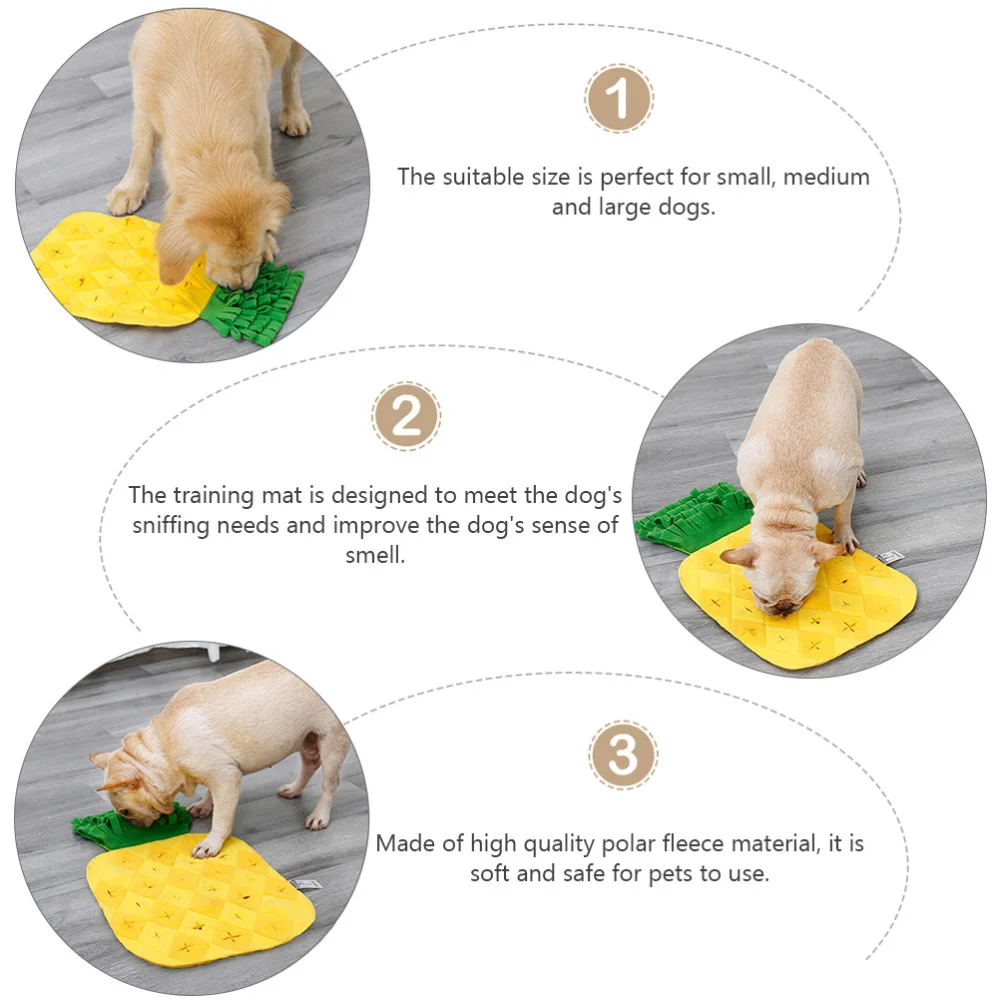 1Pc Practical Pet Sniffing Blanket Pet Feeding Training Mat Slow Eating Mat
1Pc Practical Pet Sniffing Blanket Pet Feeding Training Mat Slow Eating Mat