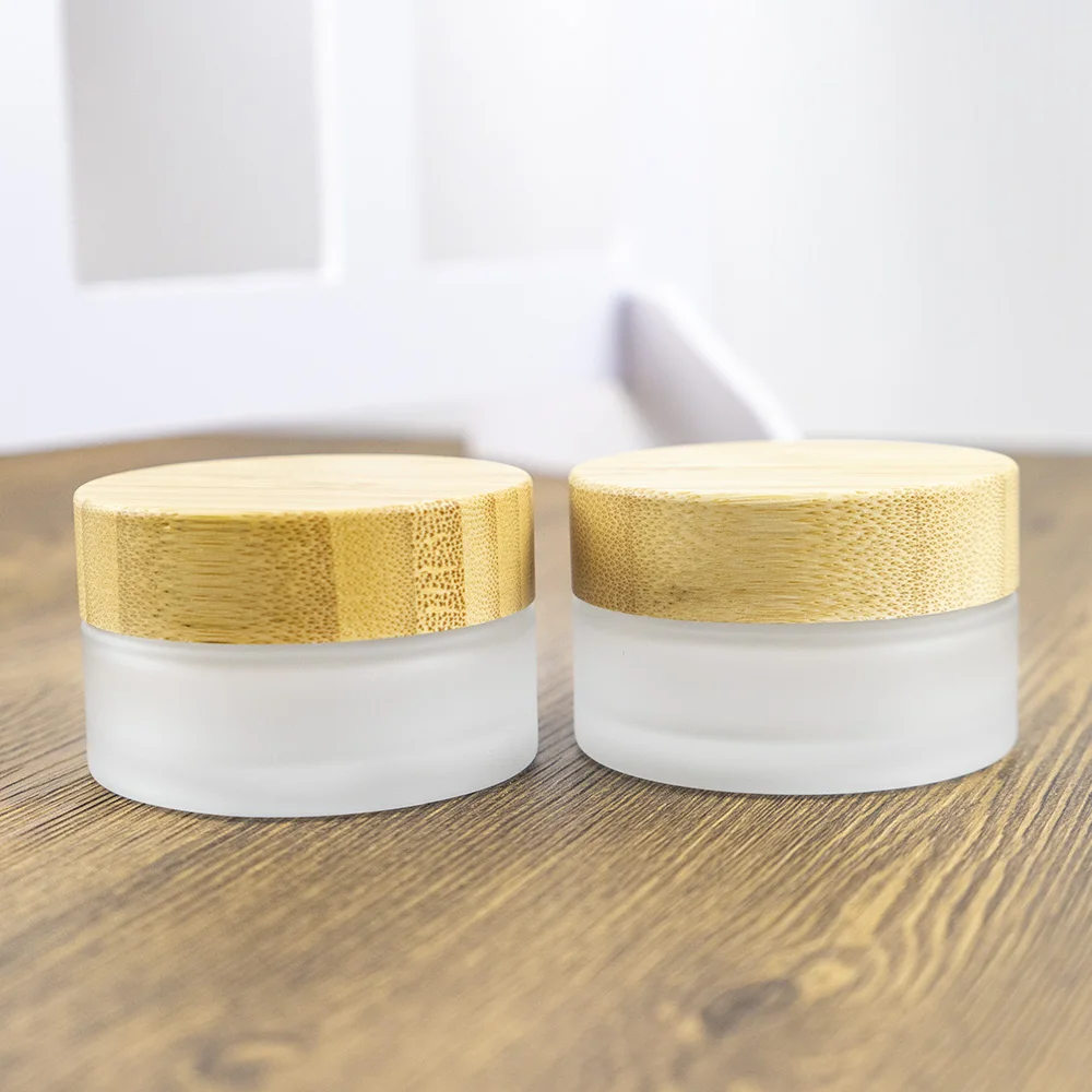 30ml Frosted Vitreous Bamboo Wood Solid Cap Refillable Cream Glass Empty Bottle 6Pcs Face Essence Products Jewelry Display Vials
30ml Frosted Vitreous Bamboo Wood Solid Cap Refillable Cream Glass Empty Bottle 6Pcs Face Essence Products Jewelry Display Vials