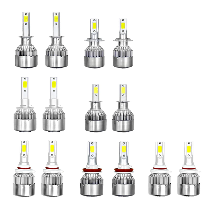 2pcs LED headlight bulb 72W 7600LM LED headlight conversion kit - 6000K Xenon white low beam / fog light
2pcs LED headlight bulb 72W 7600LM LED headlight conversion kit - 6000K Xenon white low beam / fog light