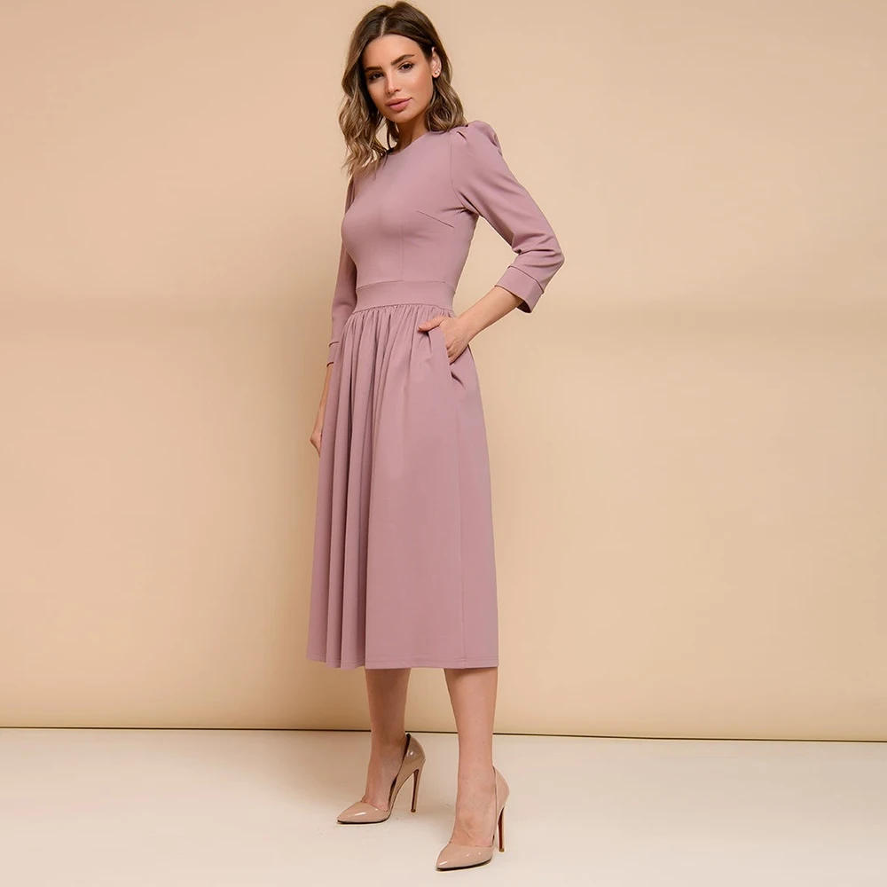 Elegant Formal Evening Dress Stretch Fabric Tea Length Party Gown Customize Long Sleeves With Pocket A Line Robe De Soriee Femme
Elegant Formal Evening Dress Stretch Fabric Tea Length Party Gown Customize Long Sleeves With Pocket A Line Robe De Soriee Femme