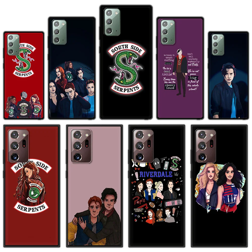 Чехол для телефона Riverdale TV Show для Samsung Galaxy Note 20 Ultra 10 Plus Lite M31, мягкий силиконовый черный чехол из ТПУ, чехол, чехол
Чехол для телефона Riverdale TV Show для Samsung Galaxy Note 20 Ultra 10 Plus Lite M31, мягкий силиконовый черный чехол из ТПУ, чехол, чехол