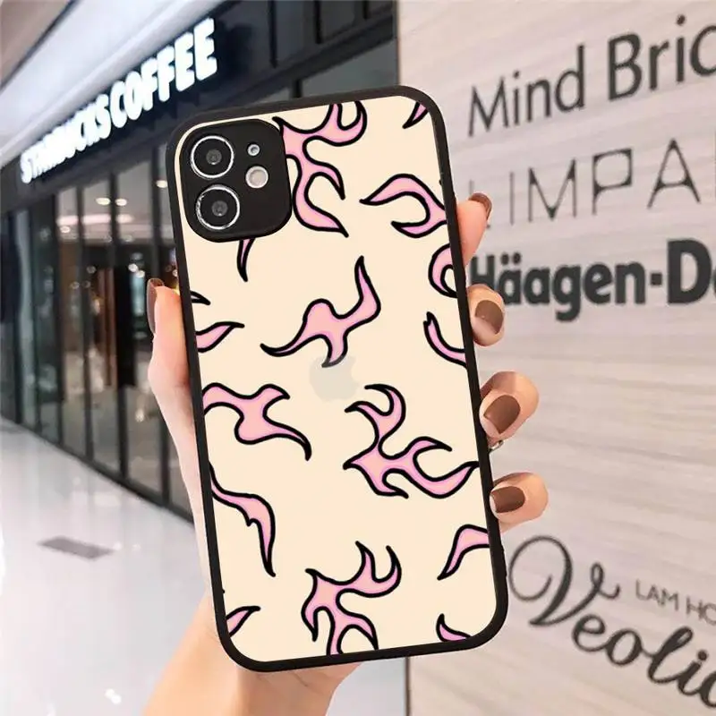 Color silver light cool flame Phone Cases Matte Transparent for iPhone 7 8 11 12 s mini pro X XS XR MAX Plus cover funda
Color silver light cool flame Phone Cases Matte Transparent for iPhone 7 8 11 12 s mini pro X XS XR MAX Plus cover funda