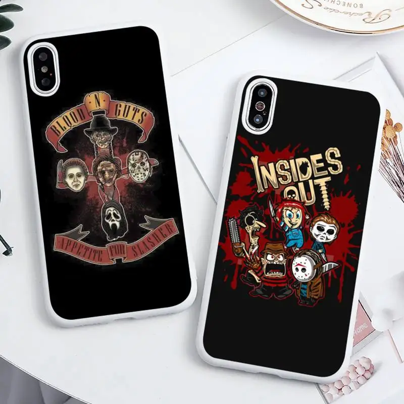 Movie Horror Icon pattern Phone Case Candy Color for iPhone 6 6S 7 8 11 12 XS X SE 2020 XR mini pro Plus MAX funda
Movie Horror Icon pattern Phone Case Candy Color for iPhone 6 6S 7 8 11 12 XS X SE 2020 XR mini pro Plus MAX funda