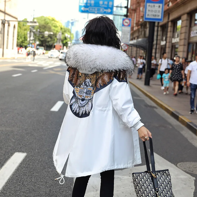 Parka Down Cotton Female Jacket Real Fox Fur Collar Autumn Winter Coat Women Clothes 2020 Korean Vintage Tops ZT4706
Parka Down Cotton Female Jacket Real Fox Fur Collar Autumn Winter Coat Women Clothes 2020 Korean Vintage Tops ZT4706