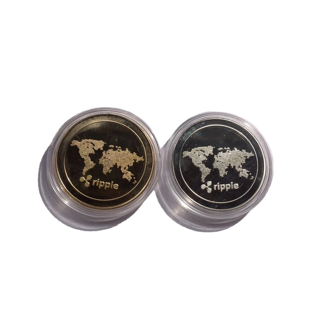 Gold Plated Ripple Xrp Coin Art Collection Crypto Coin Collectible Craft Collector's Coins Rose Gold Gilded Medal Souvenirs Gift
Gold Plated Ripple Xrp Coin Art Collection Crypto Coin Collectible Craft Collector's Coins Rose Gold Gilded Medal Souvenirs Gift