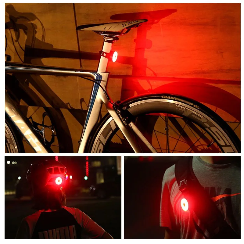 Bicycle Rear Light USB Rechargeable IPX8 Waterproof Bike Light For MTB Helmet Pack Bag Tail Light 5 Models Cycling Taillight
Bicycle Rear Light USB Rechargeable IPX8 Waterproof Bike Light For MTB Helmet Pack Bag Tail Light 5 Models Cycling Taillight