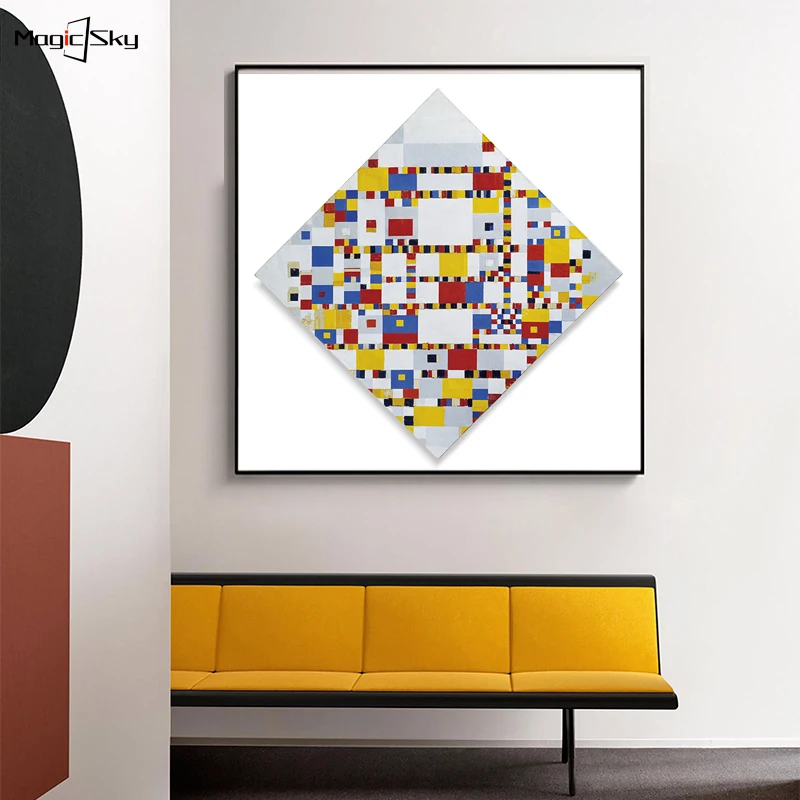 Classic Piet Mondrian Masterpiece“Victory Boogie Woogie“Oil Painting Canvas Poster Abstract Exhibition Wall Art Room Home Decor
Classic Piet Mondrian Masterpiece“Victory Boogie Woogie“Oil Painting Canvas Poster Abstract Exhibition Wall Art Room Home Decor