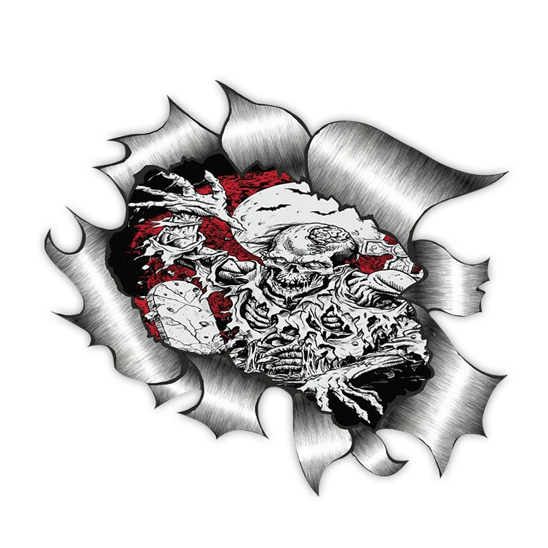 Hot Metal Skeleton Skull In The Bullet Hole Car Sticker Windshield Bumper Motorcycle Helmet Decal Vinyl Scratches Waterproof PVC
Hot Metal Skeleton Skull In The Bullet Hole Car Sticker Windshield Bumper Motorcycle Helmet Decal Vinyl Scratches Waterproof PVC