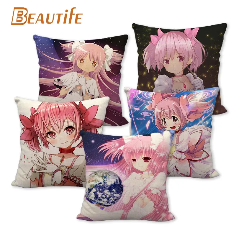 Custom Kaname Madoka Pillowcase Cartoon Wedding Decorative Cotton Linen Pillow Case For Home Pillow Cover 45X45cm One Side
Custom Kaname Madoka Pillowcase Cartoon Wedding Decorative Cotton Linen Pillow Case For Home Pillow Cover 45X45cm One Side