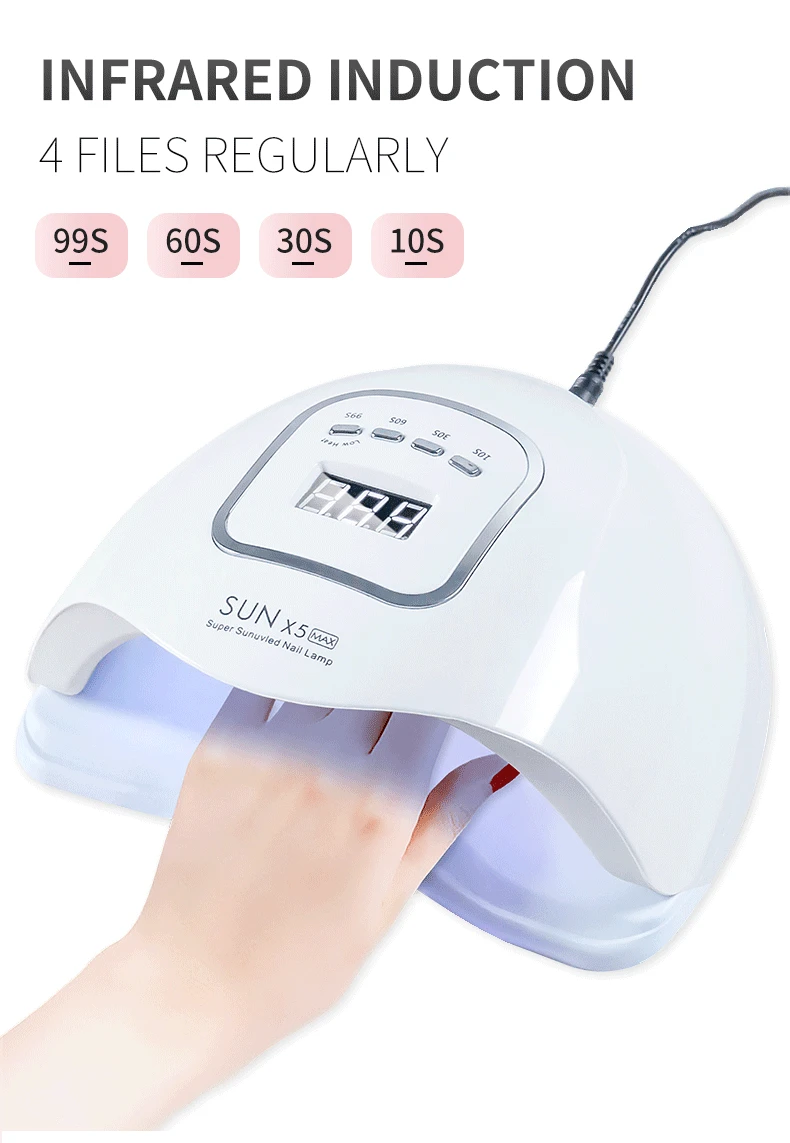 Nail Lamp Gel Nail Polish Set with Uv Lamp Set For Manicure Tools for Nail Dry Lamp Curing With Motion Sensing LCD Nail Dryers
Nail Lamp Gel Nail Polish Set with Uv Lamp Set For Manicure Tools for Nail Dry Lamp Curing With Motion Sensing LCD Nail Dryers