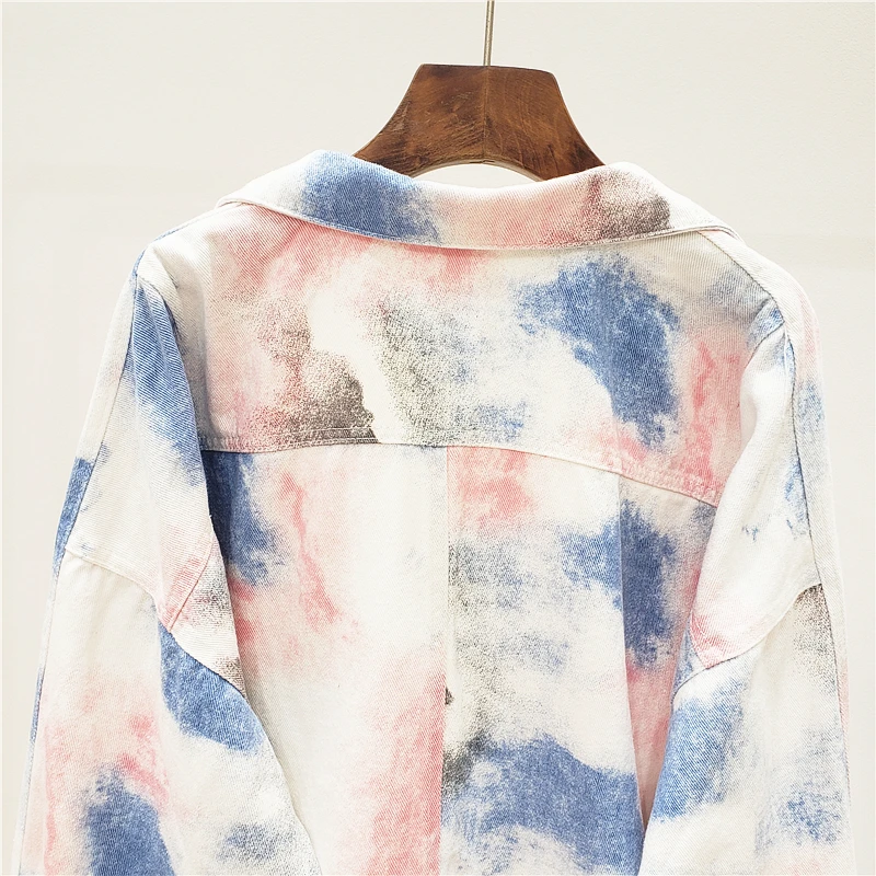Street Women Loose Denim Short Coat Fashion Single Breasted Mixed Colors Cowgirl Jacket Boyfriend College Outerwear Female
Street Women Loose Denim Short Coat Fashion Single Breasted Mixed Colors Cowgirl Jacket Boyfriend College Outerwear Female