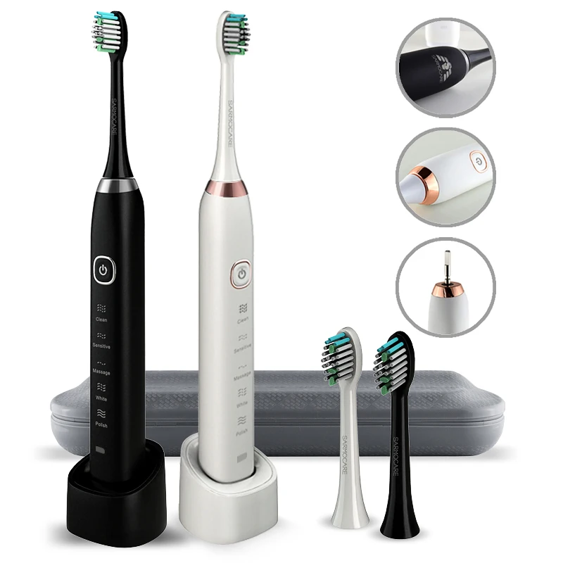 38000time/min Electric Rechargeable Toothbrush Adult Brush 5 Mode USB Charger Rechargeable Tooth Brushes Whitening Waterproof
38000time/min Electric Rechargeable Toothbrush Adult Brush 5 Mode USB Charger Rechargeable Tooth Brushes Whitening Waterproof