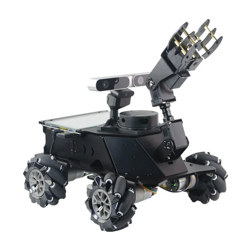 TZT Assembled MROS Lidar Car Mecanum Wheel Robot Car 4DOF Robotic Arm 7" Touch Screen Range 12M/39.4FT
TZT Assembled MROS Lidar Car Mecanum Wheel Robot Car 4DOF Robotic Arm 7" Touch Screen Range 12M/39.4FT