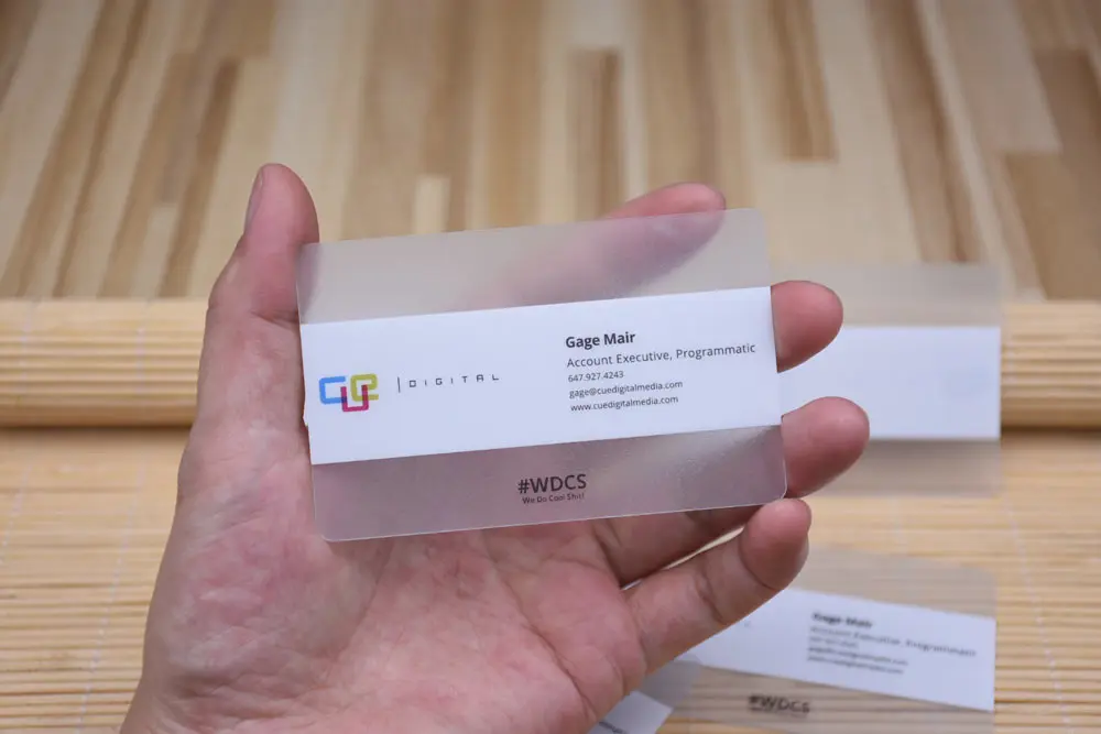 White ink business cards custom Transparent PVC visit cards printing free design
White ink business cards custom Transparent PVC visit cards printing free design