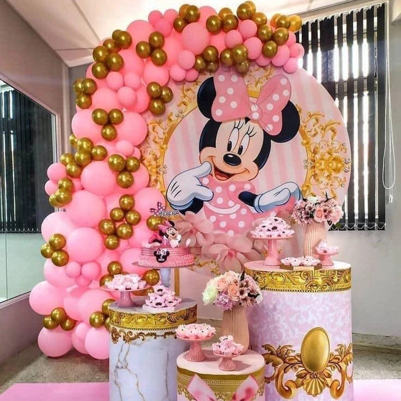 Disney Mickey Mouse Pink Balloon Garland Arch Kit Chrome Gold Latex Balloons Minnie Birthday Party Decorations Kids Baby Shower
Disney Mickey Mouse Pink Balloon Garland Arch Kit Chrome Gold Latex Balloons Minnie Birthday Party Decorations Kids Baby Shower