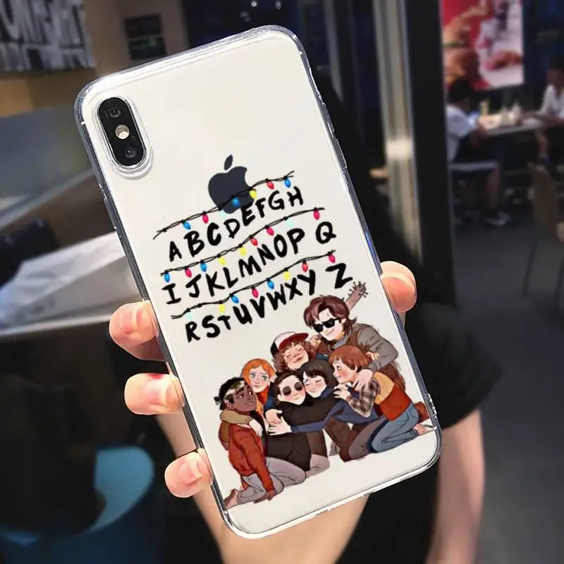 Stranger Things Christmas Lights Phone Case Transparent soft For iphone 5 5s 5c se 6 6s 7 8 11 12 plus mini x xs xr pro max 
Stranger Things Christmas Lights Phone Case Transparent soft For iphone 5 5s 5c se 6 6s 7 8 11 12 plus mini x xs xr pro max