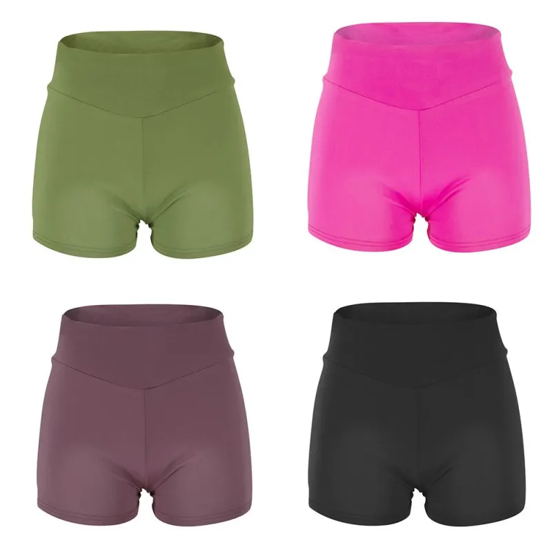 Women High Waist Slant Pocket Running shorts Training Quick-drying Tight-fitting Stretch Cycling Fitness peach buttock Shorts 
Women High Waist Slant Pocket Running shorts Training Quick-drying Tight-fitting Stretch Cycling Fitness peach buttock Shorts