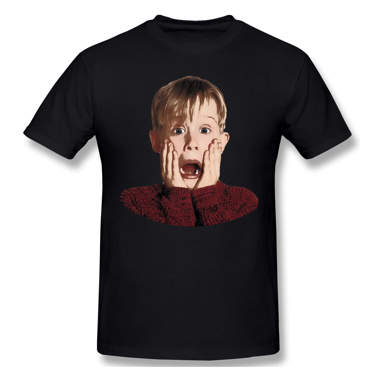 Men Home Alone Kevin Christmas Comedy Film Comfortable T-Shirt Surprised Pure Cotton Tees Harajuku TShirt
Men Home Alone Kevin Christmas Comedy Film Comfortable T-Shirt Surprised Pure Cotton Tees Harajuku TShirt