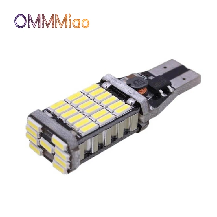 Автомобильная светодиодная лампа заднего хода T15 4014 45smd, декодирование широкого напряжения, поворотники, стоп-сигналы, светодиодные лампы д...
Автомобильная светодиодная лампа заднего хода T15 4014 45smd, декодирование широкого напряжения, поворотники, стоп-сигналы, светодиодные лампы д...