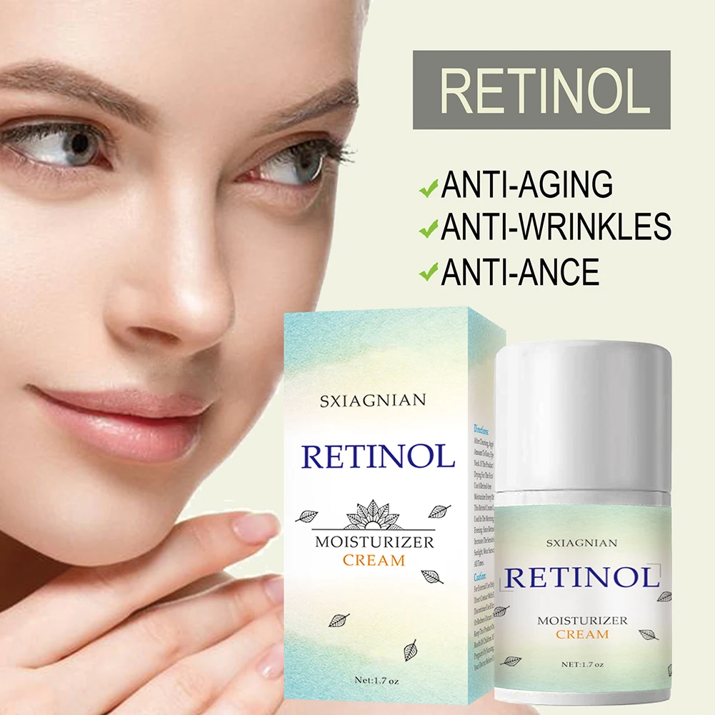 New Anti-Aging Retinol Vitamin-A Facial Cream Moisturize Sensitive Moisturize Removing Wrinkles Brighten Face Skin Care
New Anti-Aging Retinol Vitamin-A Facial Cream Moisturize Sensitive Moisturize Removing Wrinkles Brighten Face Skin Care