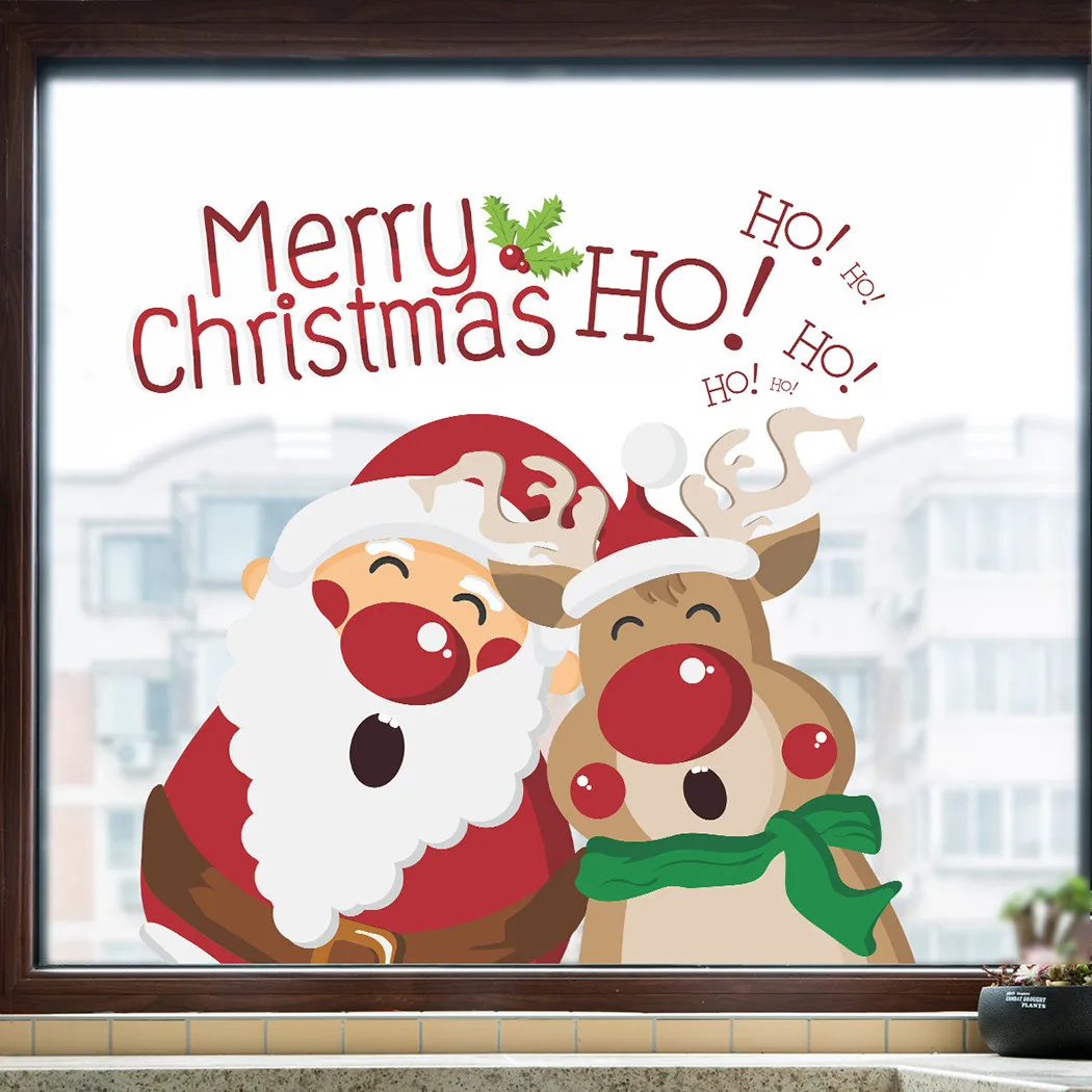 Christmas Window Decal Sticker Santa Elk Snowflake Winter Wall Decal Teen Room New Year Christmas Window 2021 Novelty Decor
Christmas Window Decal Sticker Santa Elk Snowflake Winter Wall Decal Teen Room New Year Christmas Window 2021 Novelty Decor