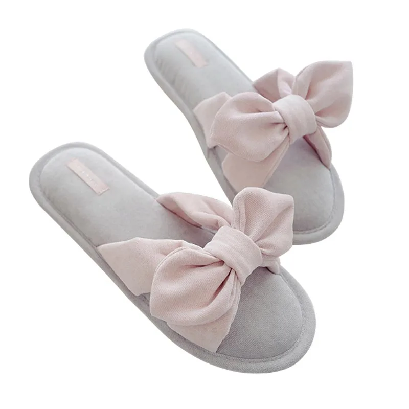 GKTINOO Sweet bowknot home slippers women shoes simple slides soft Bedroom non-slip Slippers cute indoor terlik mujer summer
GKTINOO Sweet bowknot home slippers women shoes simple slides soft Bedroom non-slip Slippers cute indoor terlik mujer summer
