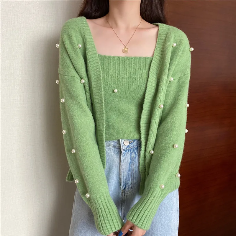 Sannian Winter Women Coat 2020 New Loose-fitting White Knitted Cardigan Women's Autumn And Winter Gentle Wind Sweater Jacket Top 
Sannian Winter Women Coat 2020 New Loose-fitting White Knitted Cardigan Women's Autumn And Winter Gentle Wind Sweater Jacket Top