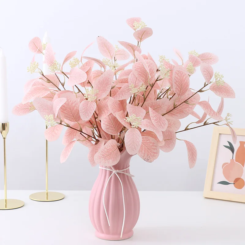 New Artificial Plant Eucalyptus Leaves Plastic Plants Fake Eucalyptus Leaves DIY Home Wedding Party Cafe Decoration Muti-colors
New Artificial Plant Eucalyptus Leaves Plastic Plants Fake Eucalyptus Leaves DIY Home Wedding Party Cafe Decoration Muti-colors