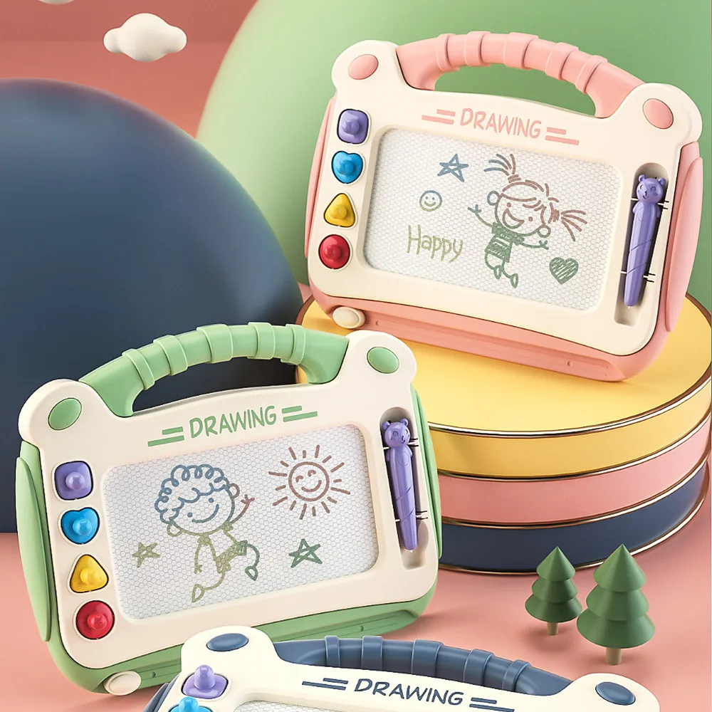 Magnetic Drawing Board Toy for Kids, Large Doodle Board Writing Painting Sketch Pad
Magnetic Drawing Board Toy for Kids, Large Doodle Board Writing Painting Sketch Pad