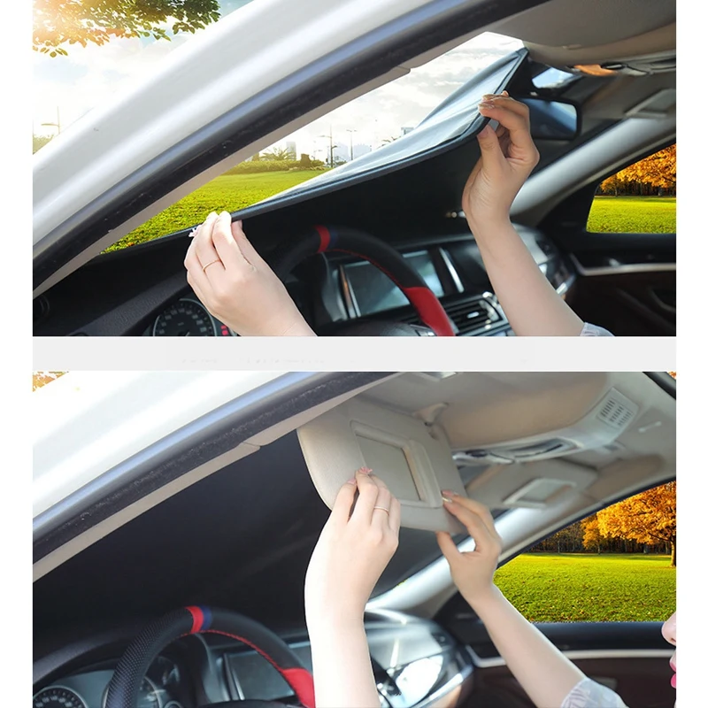 Car Windshield Sun Shades Sunshade Cover Windscreen Protector for Tesla Model 3 Black (134X89 cm)
Car Windshield Sun Shades Sunshade Cover Windscreen Protector for Tesla Model 3 Black (134X89 cm)