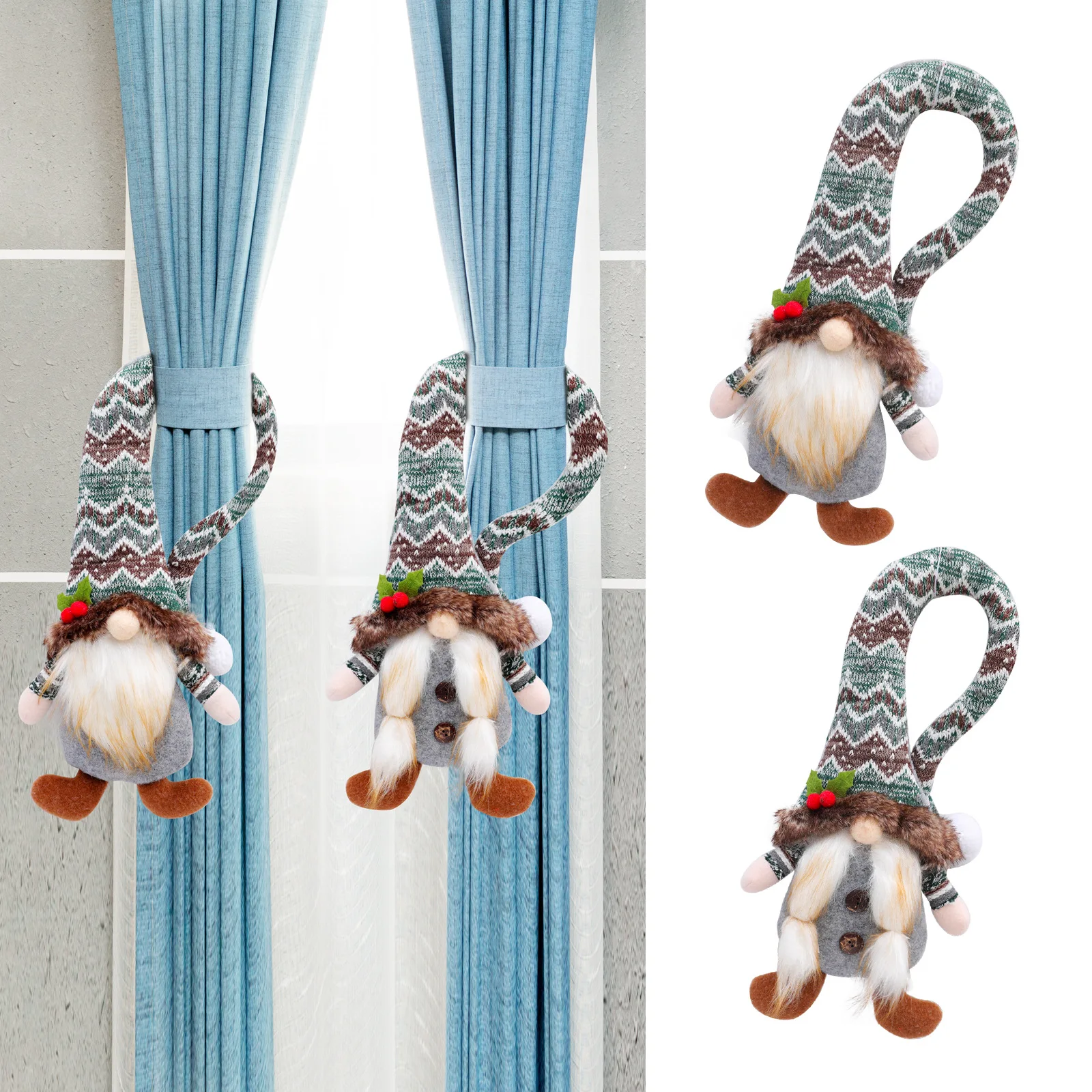 Christmas decoration faceless doll doll curtain buckle Christmas home curtain buckle decoration props christmas decorations
Christmas decoration faceless doll doll curtain buckle Christmas home curtain buckle decoration props christmas decorations