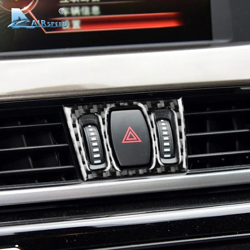 AIRSPEED 5pcs Carbon Fiber for BMW X1 F48 2016-2018 Accessories Car Dashboard Center Air Conditioning Outlet Vent Frame Sticker
AIRSPEED 5pcs Carbon Fiber for BMW X1 F48 2016-2018 Accessories Car Dashboard Center Air Conditioning Outlet Vent Frame Sticker