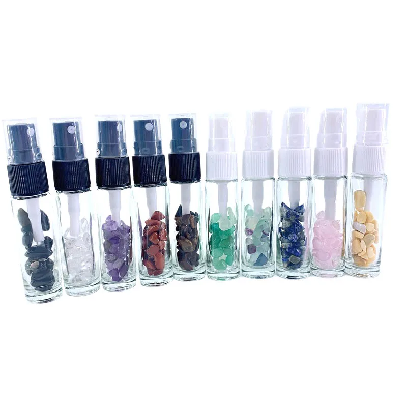Gemstone Natural Quartz Mist Spray Bottle 10 Ml Atomizer for Perfume Toner Essential Oil Cosmetic Packaging 10pcs/lot P320
Gemstone Natural Quartz Mist Spray Bottle 10 Ml Atomizer for Perfume Toner Essential Oil Cosmetic Packaging 10pcs/lot P320