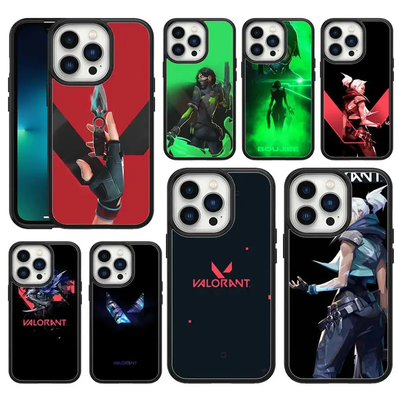Hot shooter game Valorant Phone Case For iphone 12 11 x xs xr 8 7 6 5 se plus promax PC&TPU soft Cover Fundas
Hot shooter game Valorant Phone Case For iphone 12 11 x xs xr 8 7 6 5 se plus promax PC&TPU soft Cover Fundas
