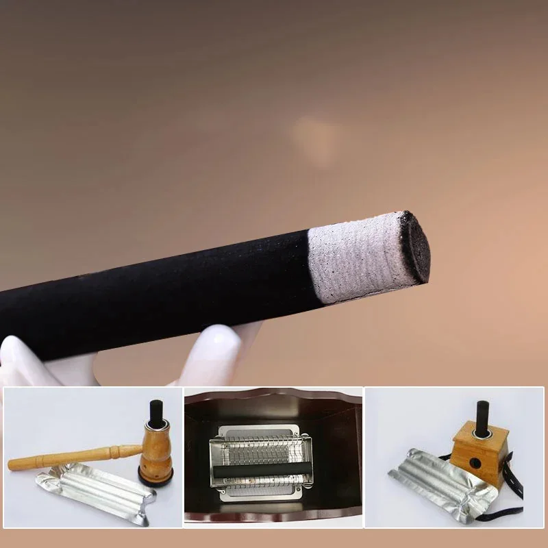 10Pcs/Box 12*120mm Smokeless Moxa Rolls Chinese Traditional Roller Stick Black Roller Burner Moxibustion Acupuncture Massage
10Pcs/Box 12*120mm Smokeless Moxa Rolls Chinese Traditional Roller Stick Black Roller Burner Moxibustion Acupuncture Massage