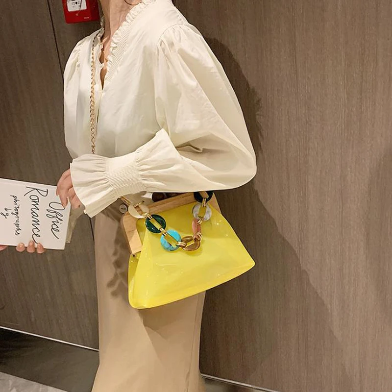 2020 New Fadhion Woman Transparent Message Bag One Shoulder Cross Square Bags Holiday VacationHandbags
2020 New Fadhion Woman Transparent Message Bag One Shoulder Cross Square Bags Holiday VacationHandbags