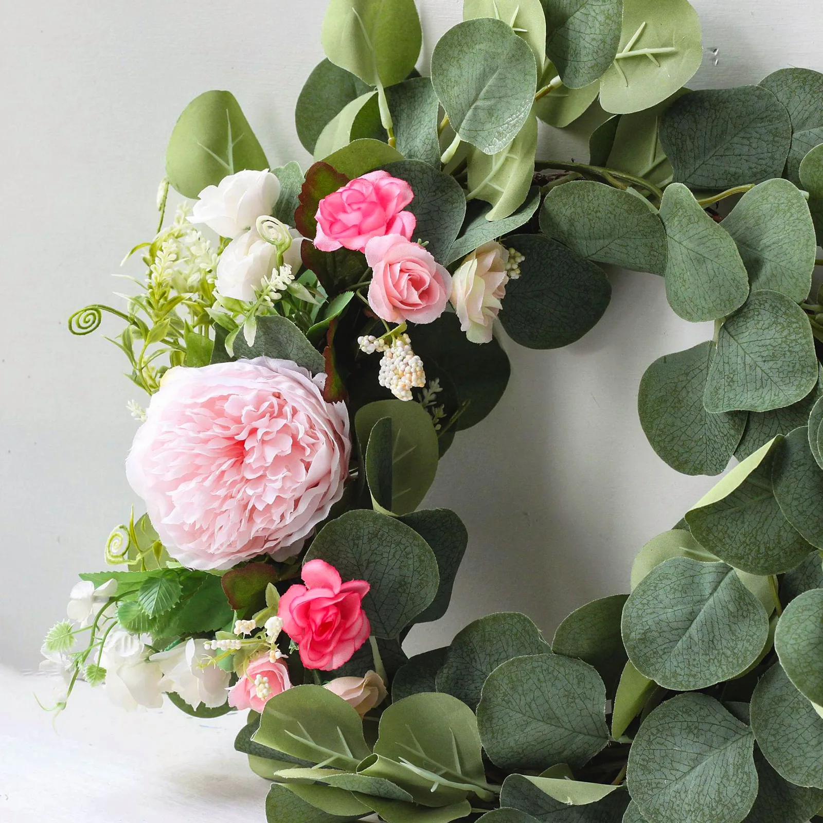 Eucalyptus Artificial Wreath Garland Flower Aarrangement Wreaths Greenery Wedding Decoration Christmas Decor Garden Floral Hoop
Eucalyptus Artificial Wreath Garland Flower Aarrangement Wreaths Greenery Wedding Decoration Christmas Decor Garden Floral Hoop