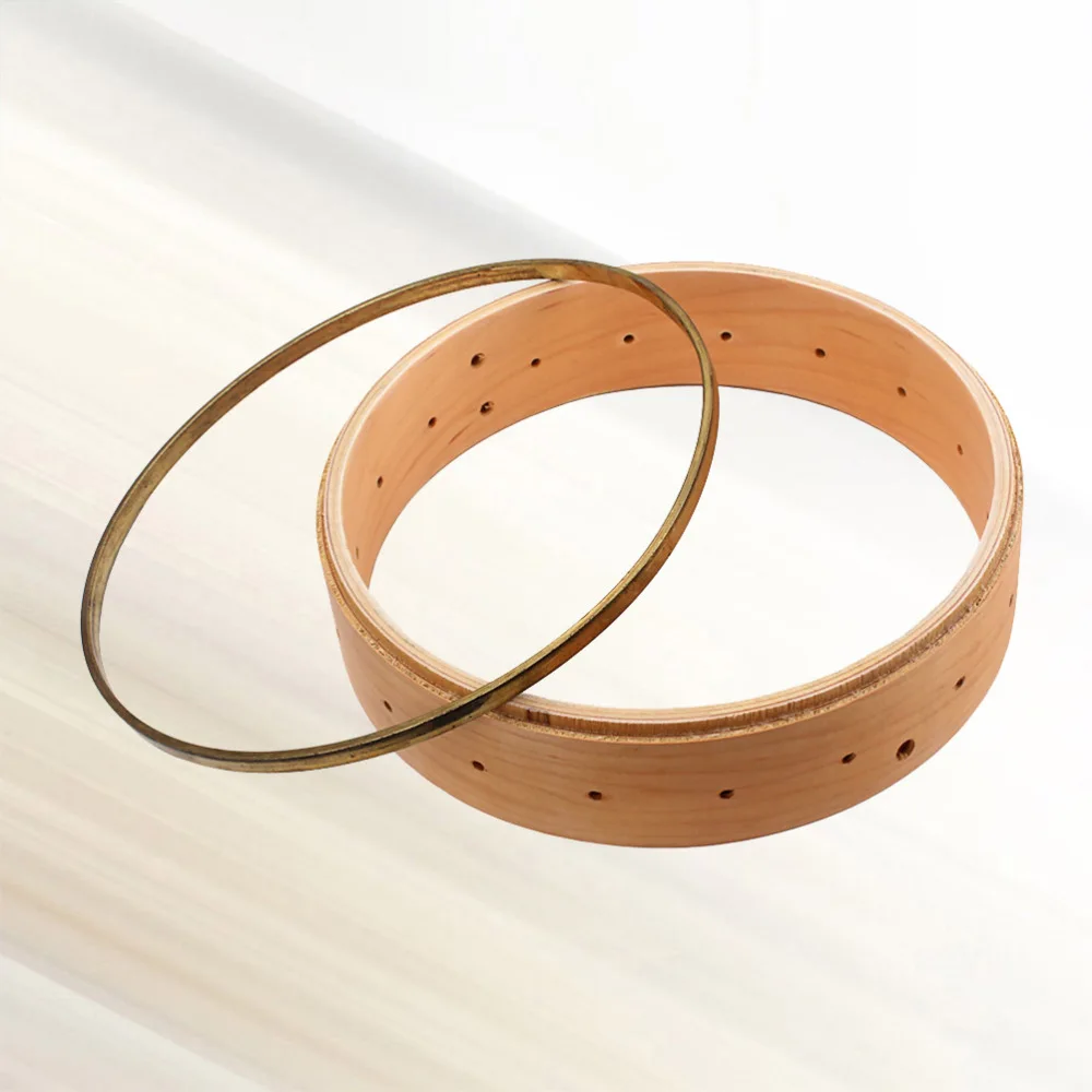 1 Set Wooden Banjo Rim and Brass Banjo Oblate Tension Hoop Banjo Parts Accessories Luthier Maker HA302
1 Set Wooden Banjo Rim and Brass Banjo Oblate Tension Hoop Banjo Parts Accessories Luthier Maker HA302