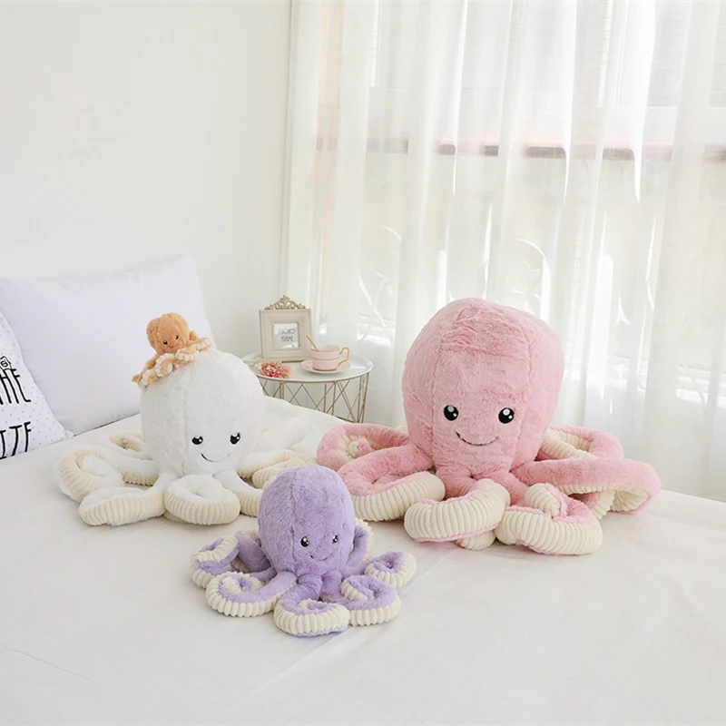 Lovely Simulation Octopus Plush Stuffed Toys 18-60 CM Home Accessories Pillow Cushion Peluche Women Kids Birthday Party Gift
Lovely Simulation Octopus Plush Stuffed Toys 18-60 CM Home Accessories Pillow Cushion Peluche Women Kids Birthday Party Gift