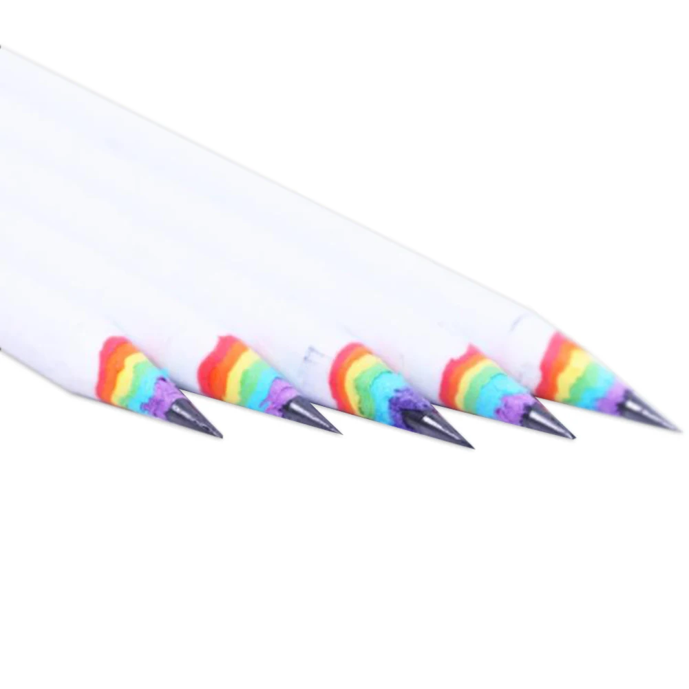 2019 NEW 1 PC Wooden Rainbow And Anti Allergic Drawing Colored Pencil Smooth Painting Pencils Student Kids Stationery W1
2019 NEW 1 PC Wooden Rainbow And Anti Allergic Drawing Colored Pencil Smooth Painting Pencils Student Kids Stationery W1