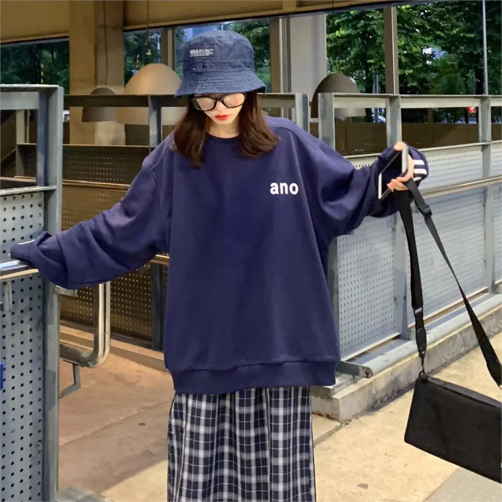 2020 Autumn New Arrival Letter Printing Long Section Long-sleeved Sweatshirt Female Couples Sweatshirt Free Shipping
2020 Autumn New Arrival Letter Printing Long Section Long-sleeved Sweatshirt Female Couples Sweatshirt Free Shipping