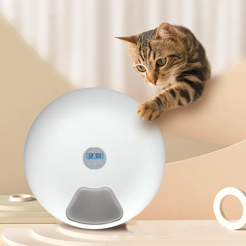 6-Meal Automatic Pet Feeder Programmable Timer Wet Dry Food Dispenser Cat Dog Auto Feeder for Cats Dogs Battery USB Power Supply
6-Meal Automatic Pet Feeder Programmable Timer Wet Dry Food Dispenser Cat Dog Auto Feeder for Cats Dogs Battery USB Power Supply