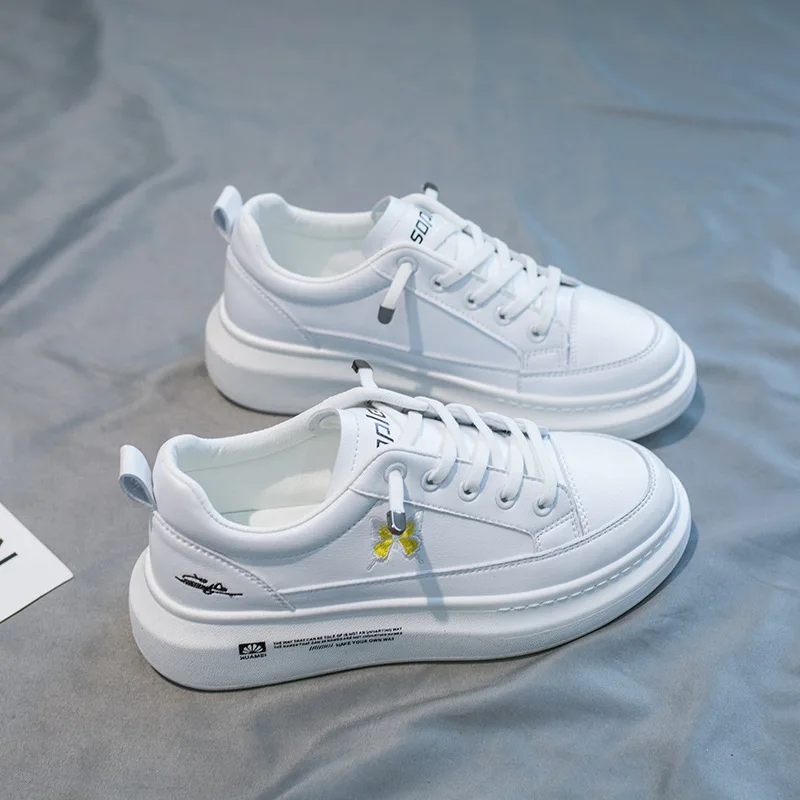 White Shoes for Women 2020 Autumn New Women's Board Shoes Fashion Thick Bottom Breathable Student Sneakers
White Shoes for Women 2020 Autumn New Women's Board Shoes Fashion Thick Bottom Breathable Student Sneakers