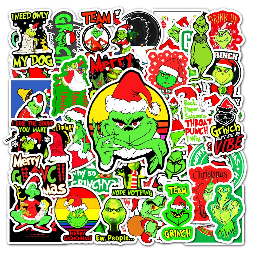 2021 New Cute Animation Green Fur Monster Grinch Cartoon Graffiti Decoration Suitcase Guitar Waterproof Sticker Wholesale
2021 New Cute Animation Green Fur Monster Grinch Cartoon Graffiti Decoration Suitcase Guitar Waterproof Sticker Wholesale