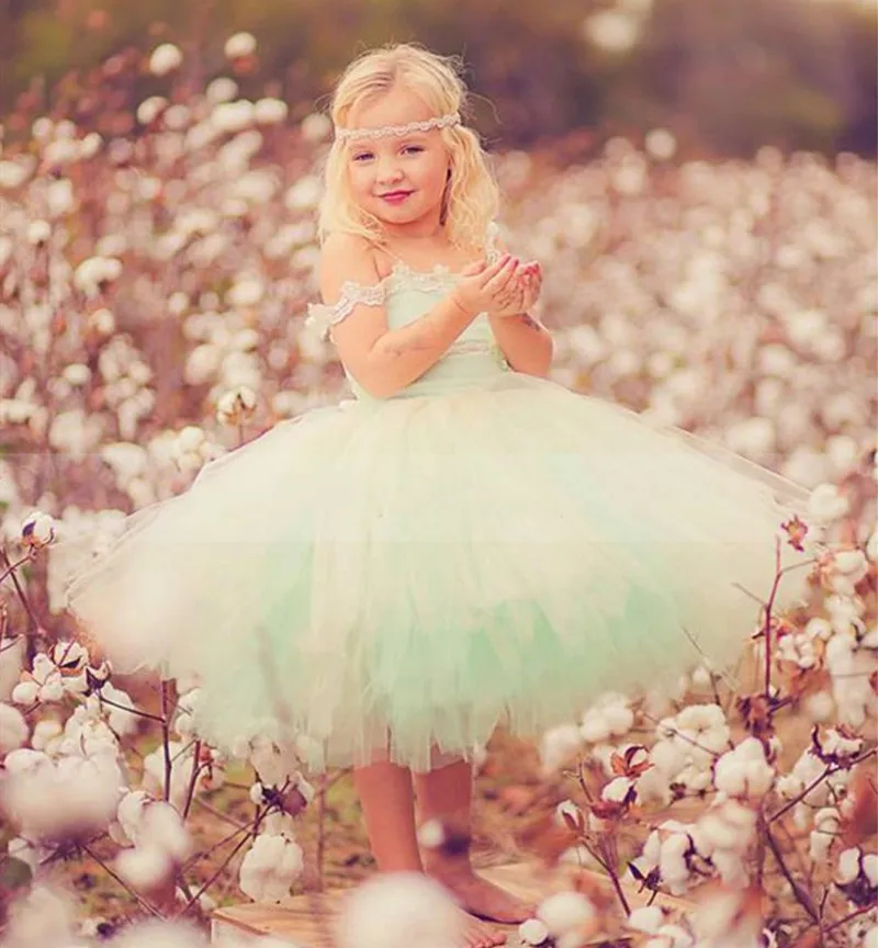 Mint Tulle Knee Length Flower Girl Dress for Wedding Off Shoulder Lace Princess Party Gown Birthday Dress for Girls
Mint Tulle Knee Length Flower Girl Dress for Wedding Off Shoulder Lace Princess Party Gown Birthday Dress for Girls
