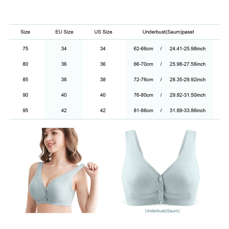 Breathable Cotton Maternity Nursing Bra Pregnancy Breast Feeding Underwear Bralette Adjusted Bra Underwear for Women
Breathable Cotton Maternity Nursing Bra Pregnancy Breast Feeding Underwear Bralette Adjusted Bra Underwear for Women