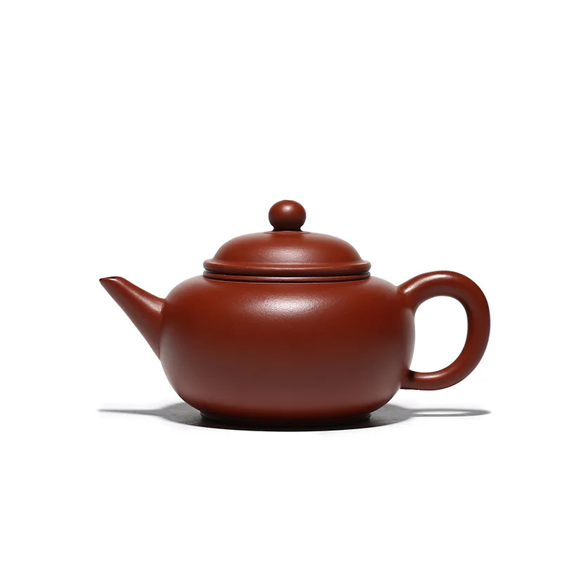Dahongpao purple clay teapot handmade teapot raw ore horizontal teapot small Yixing tea set
Dahongpao purple clay teapot handmade teapot raw ore horizontal teapot small Yixing tea set